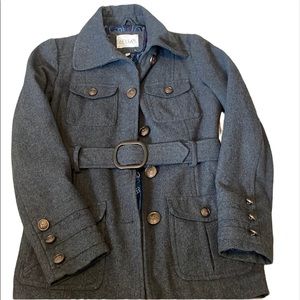 Delia’s Lined Peacoat with Belt